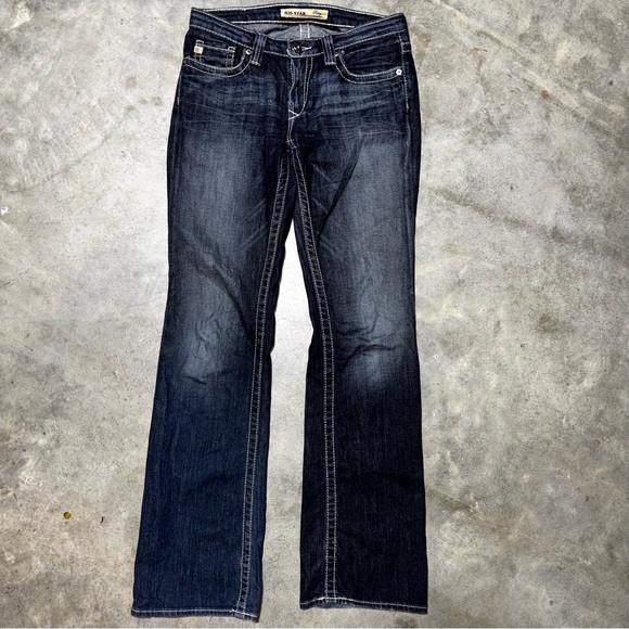 Big Star Remy Low Rise Boot Cut Jeans - Picture 1 of 15